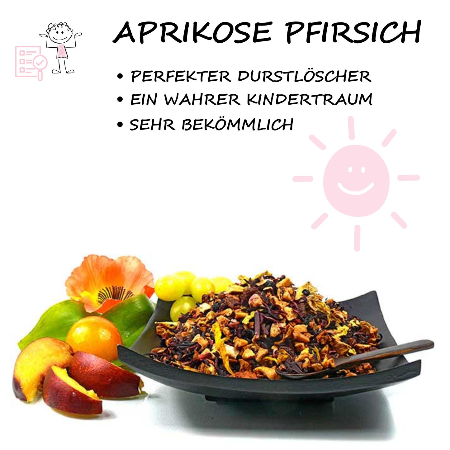 Früchte Tee »Aprikose-Pfirsich«