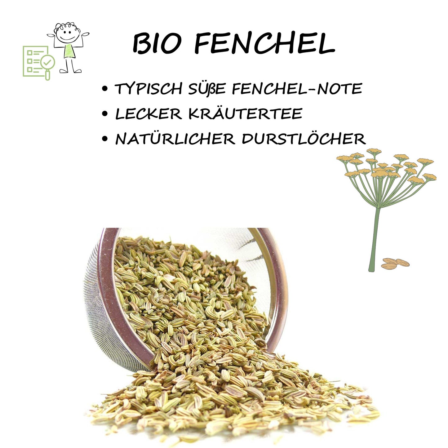 BIO Kräutertee »Fenchel«