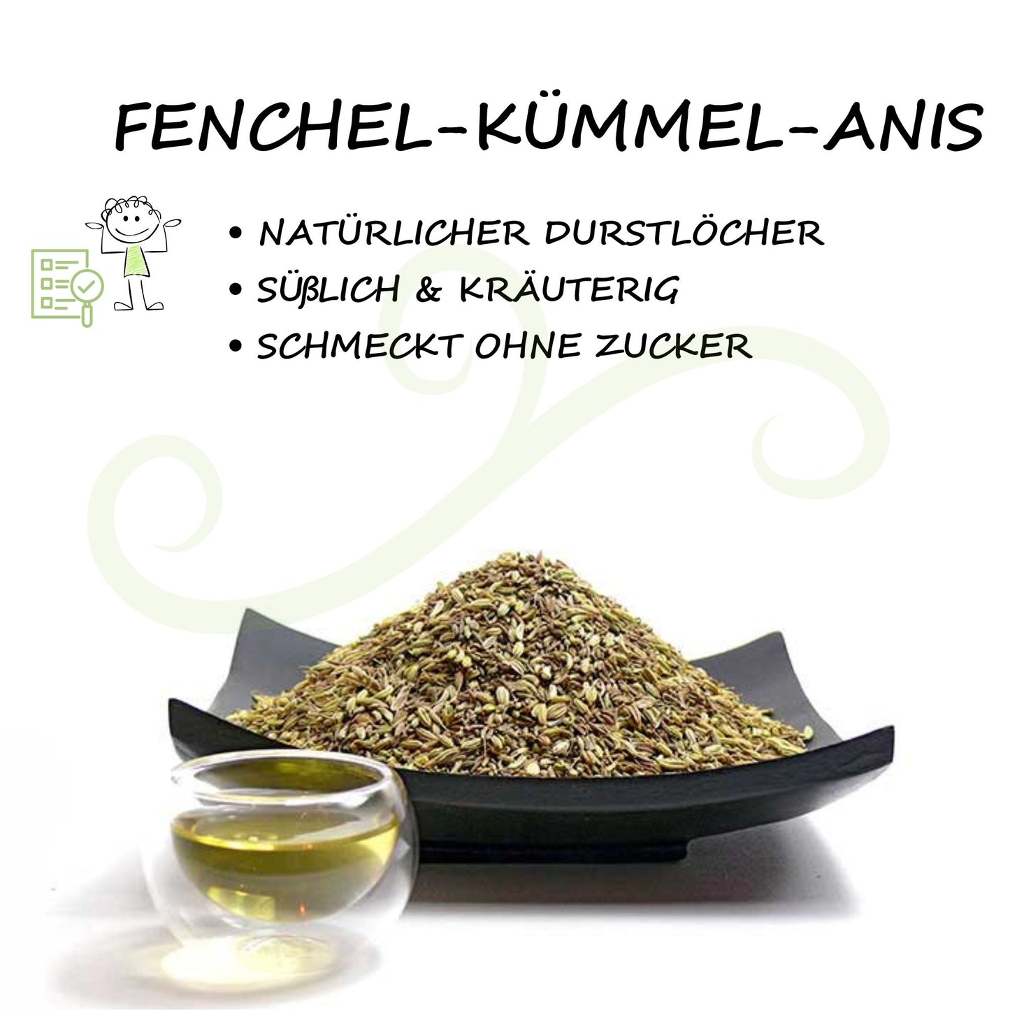 Kräutertee »Fenchel-Kümmel-Anis«
