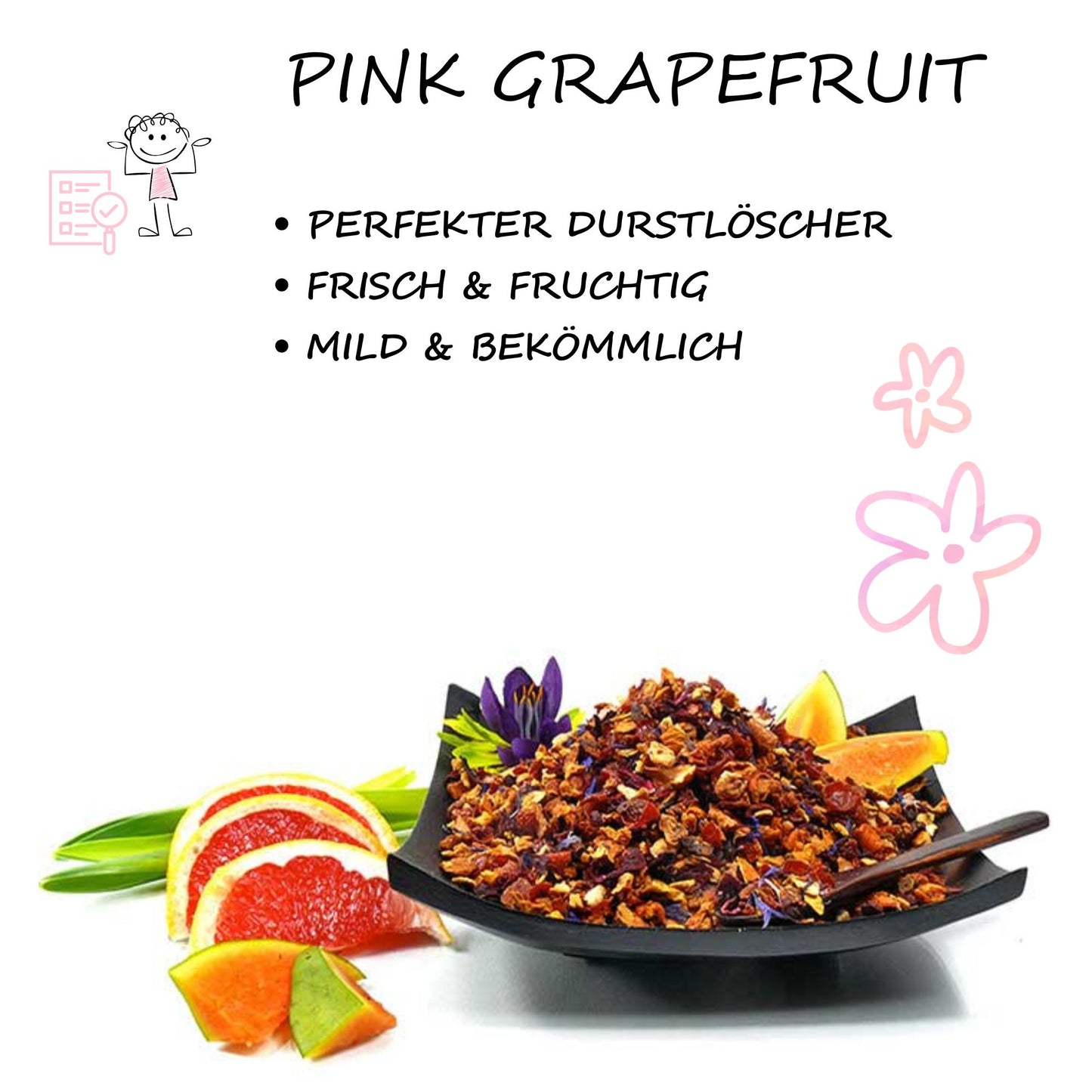 BIO milder Früchte Tee »Pink Grapefruit«