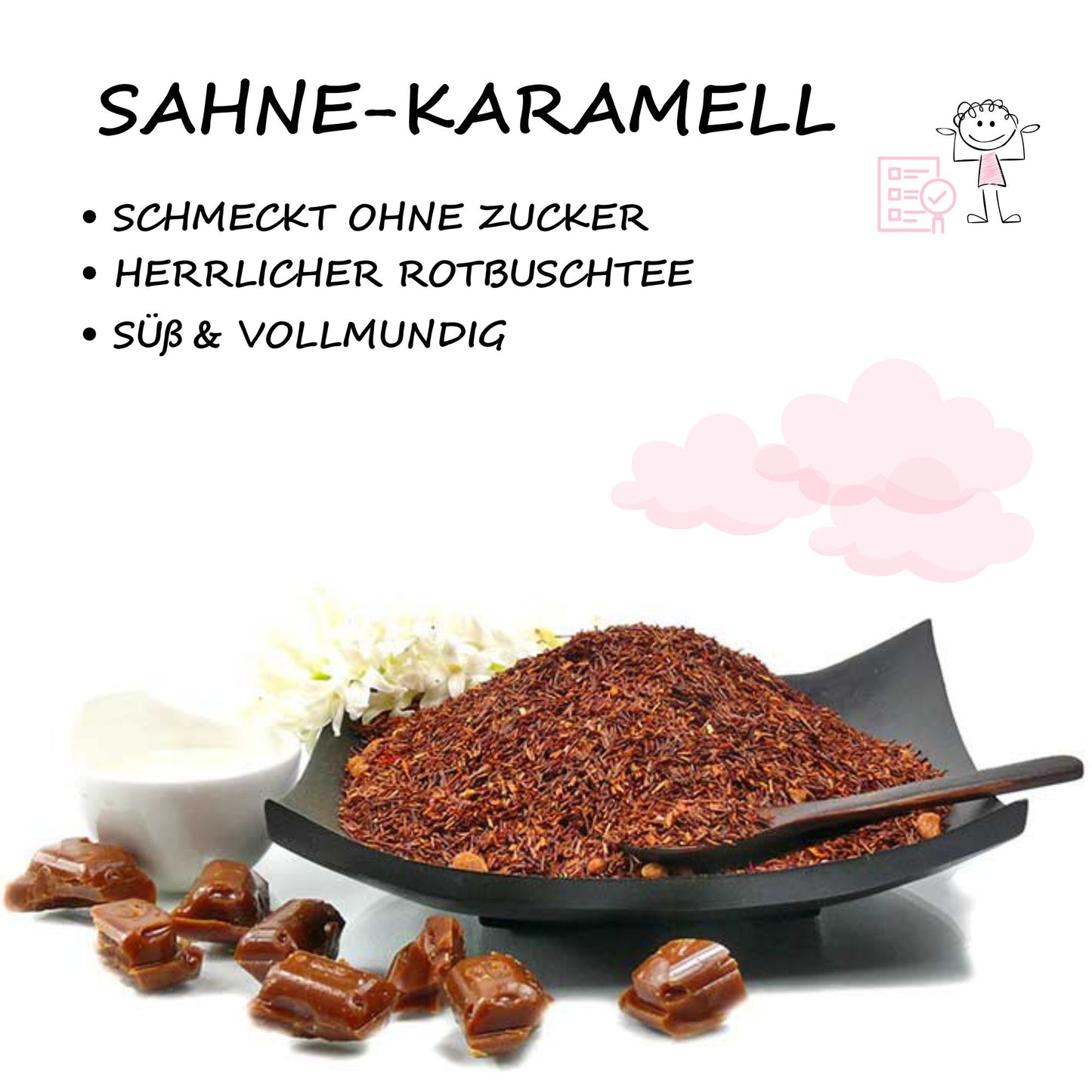 Rotbuschtee »Sahne-Karamell«