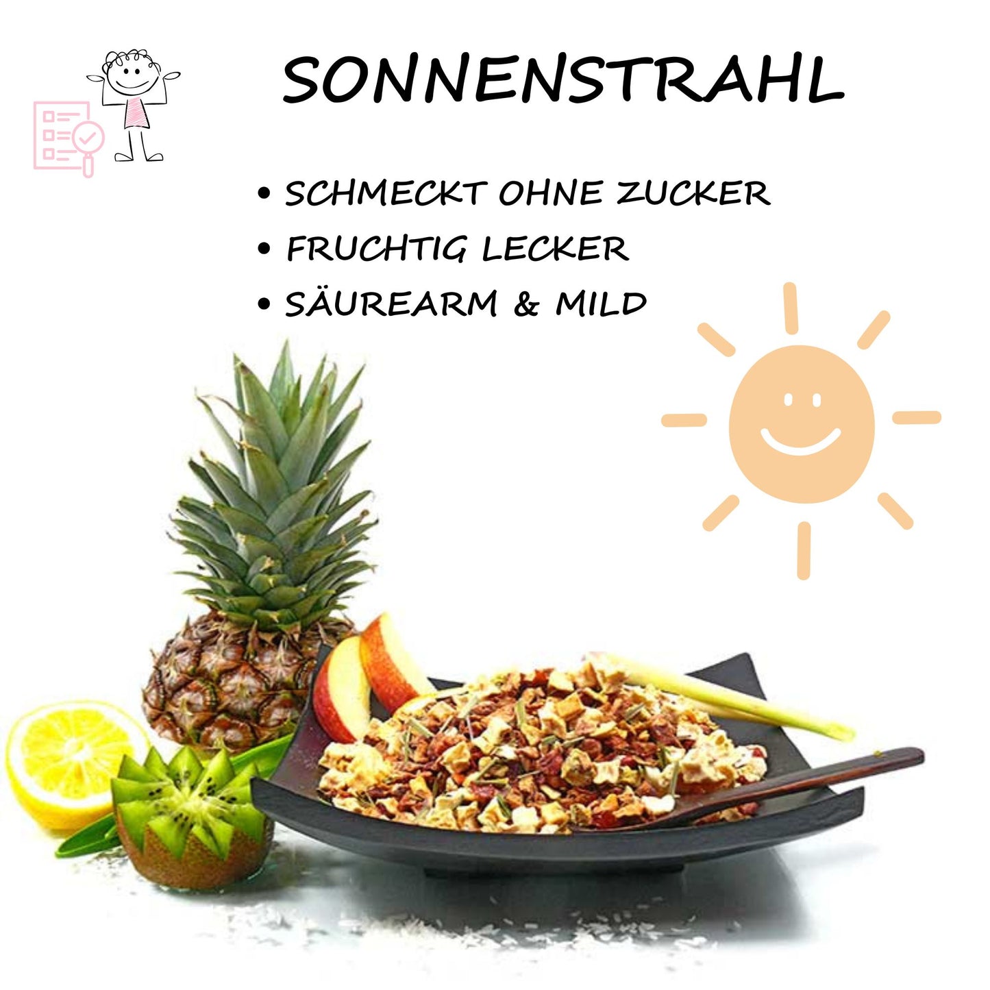 Milder Früchtetee »Sonnenstrahl«