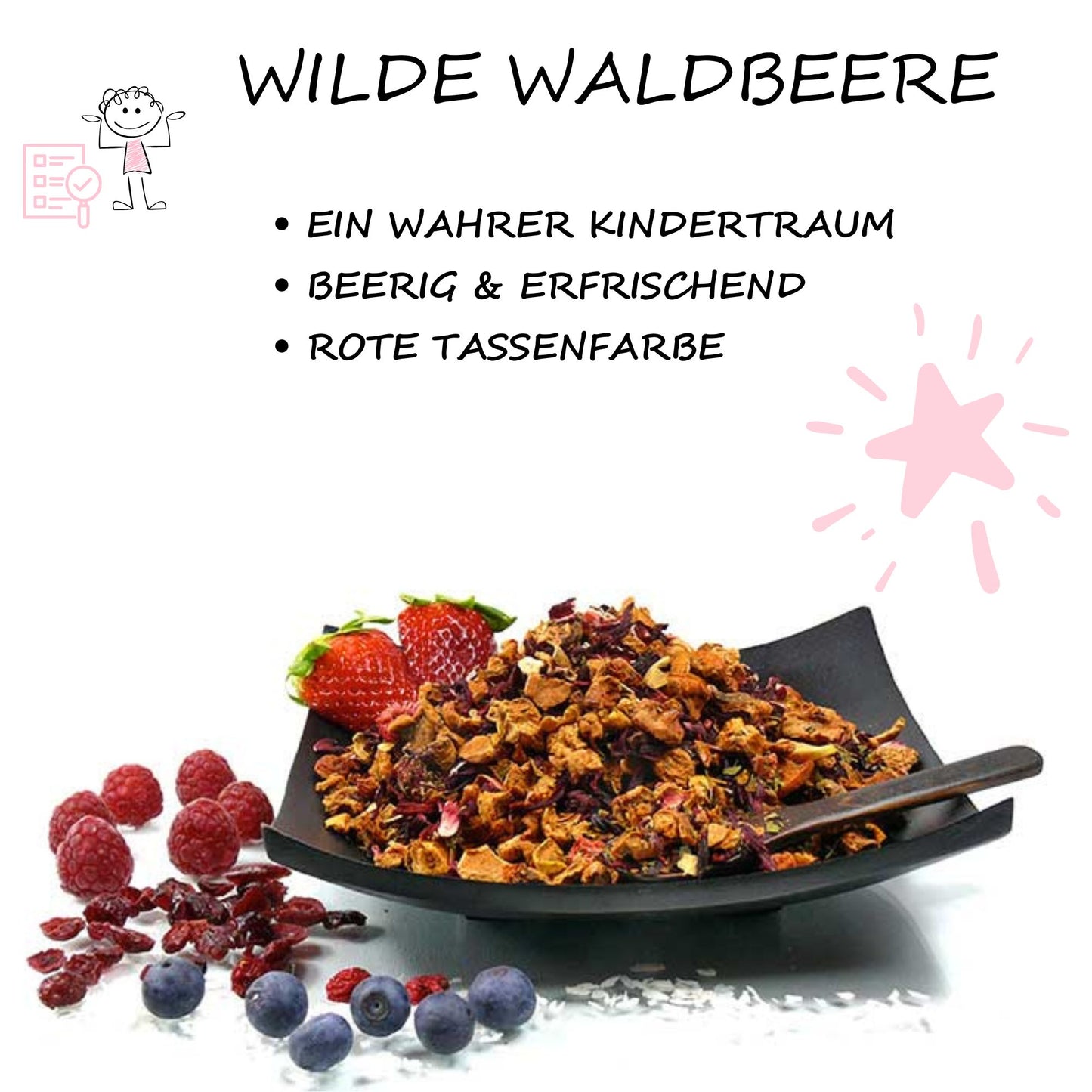 BIO Früchte Tee »Wilde Waldbeere«