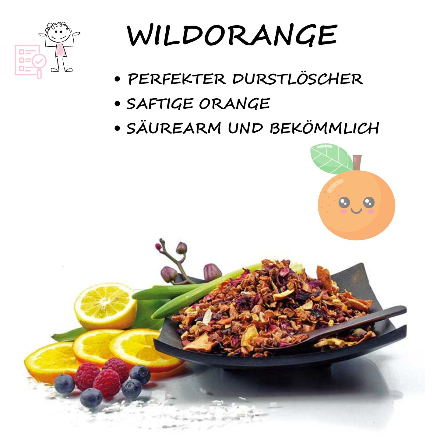 Milder Früchtetee »Wildorange«