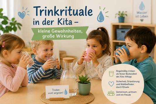 Trinkrituale in der Kita – kleine Gewohnheiten