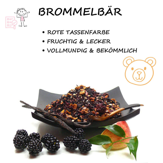 Früchte Tee »Brommelbär« mit Brombeergeschmack