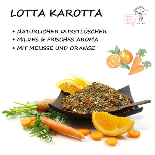 Grüner Rotbuschtee »Lotta Karotta« natürlich