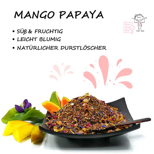 Rotbuschtee »Mango Papaya« natürlich