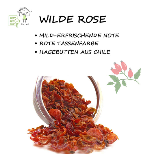 Kräutertee Hagebutten »Wilde Rose«